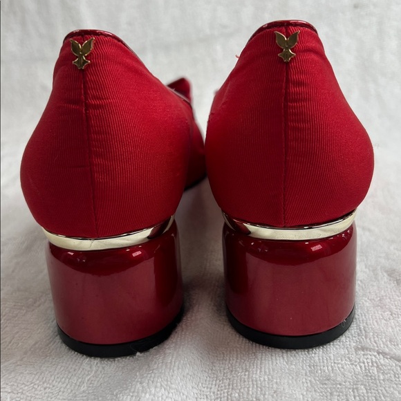 J. Renee, Elegant Red Bow Women's Shoes - Picture 6 of 8
